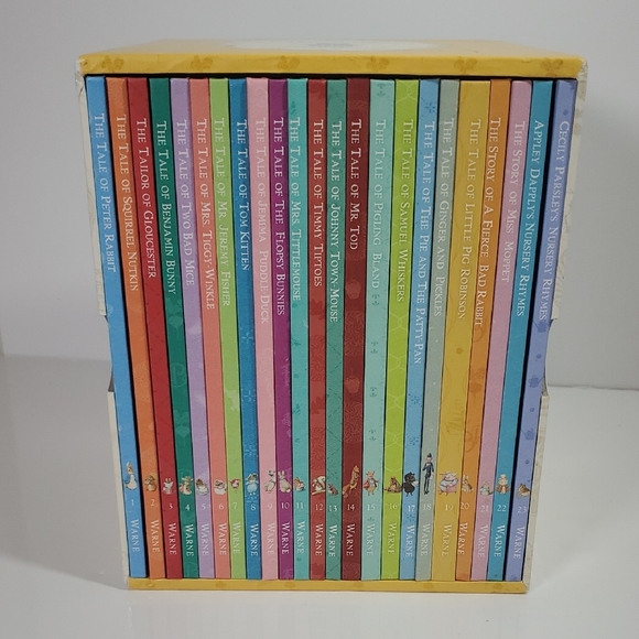 Beatrix Potter Peter Rabbit Library Set 23 Stories - Picture 5 of 16